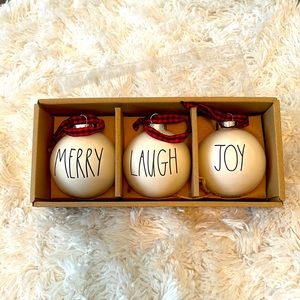 Rae Dunn Christmas Ornaments